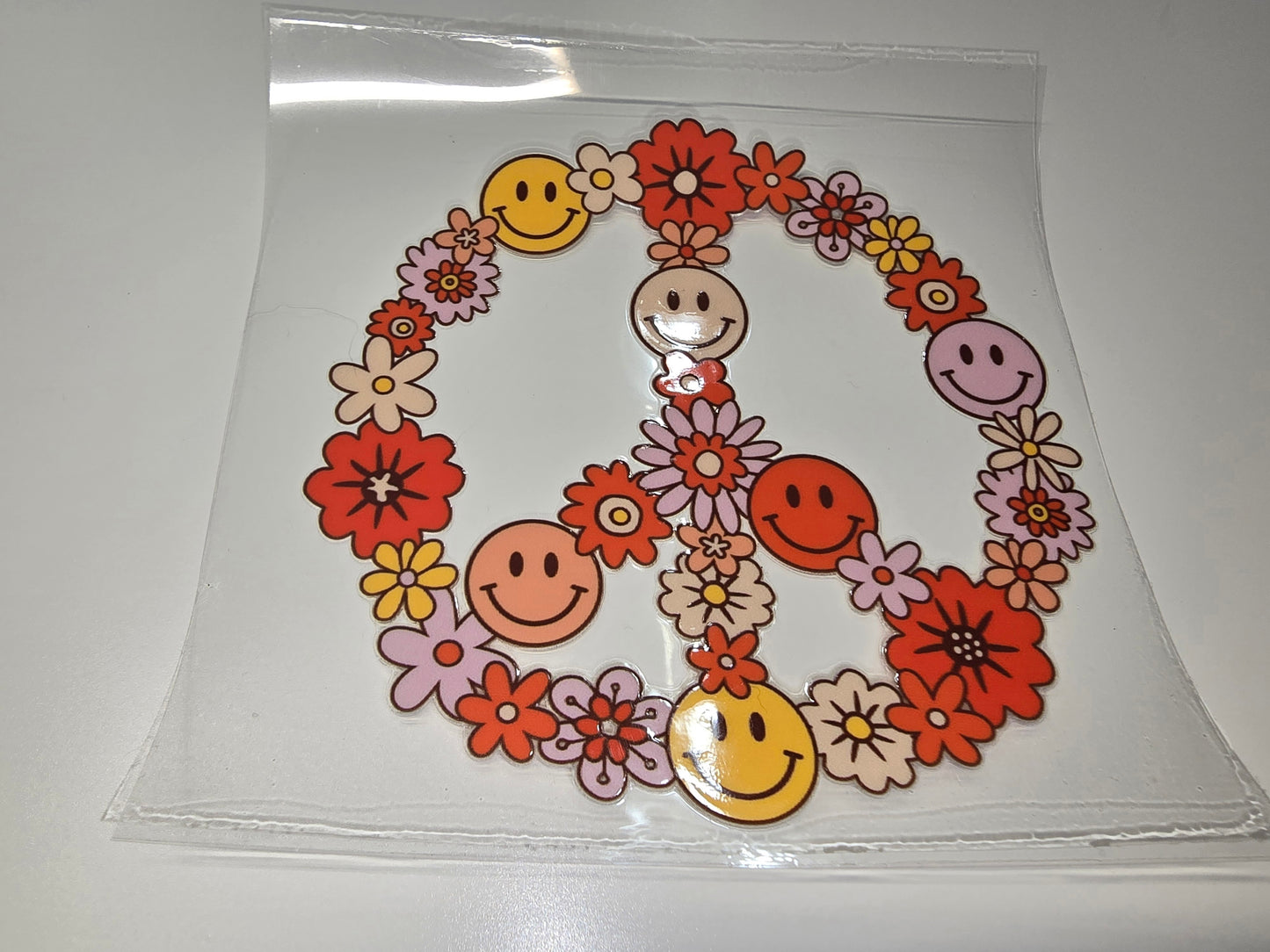 Floral Peace Sign