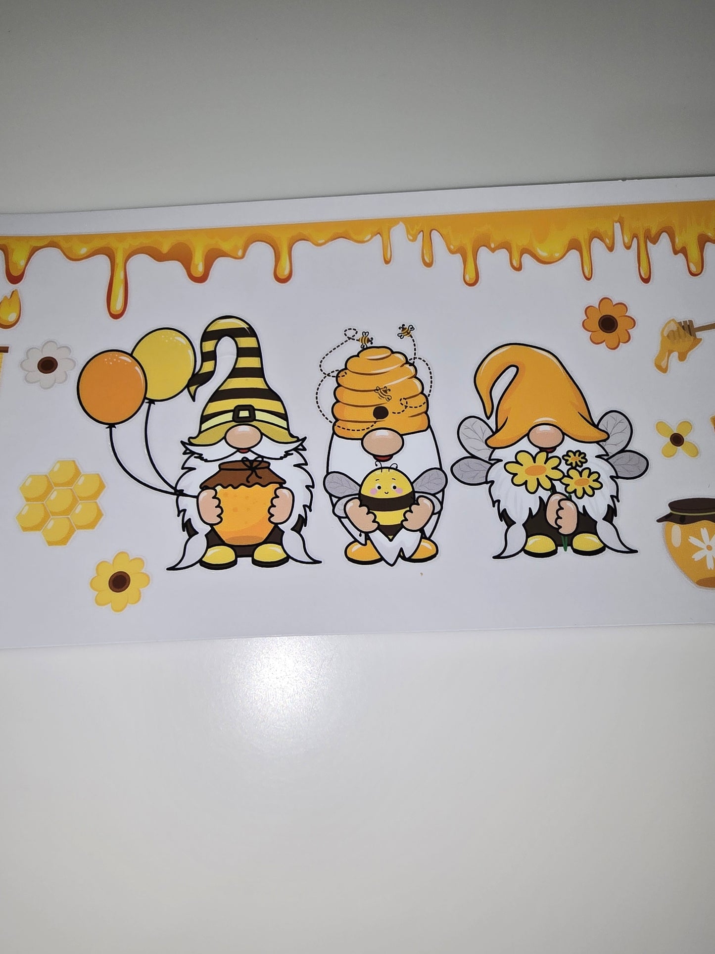 Gnome Honey & Flowers