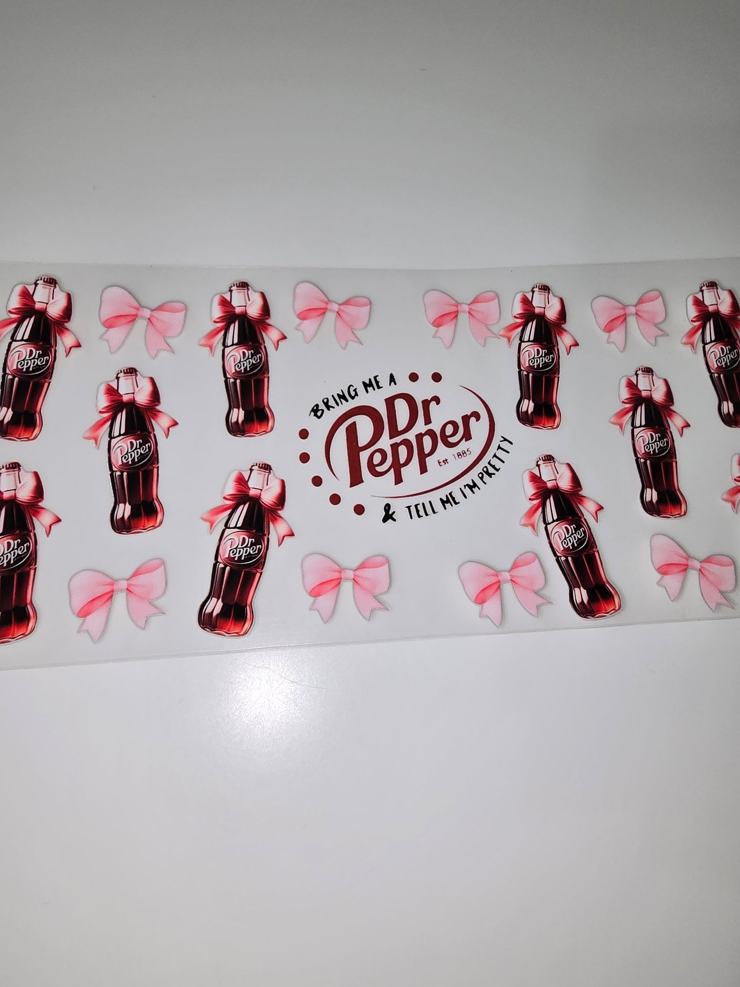 Dr. Pepper & Pink Bows