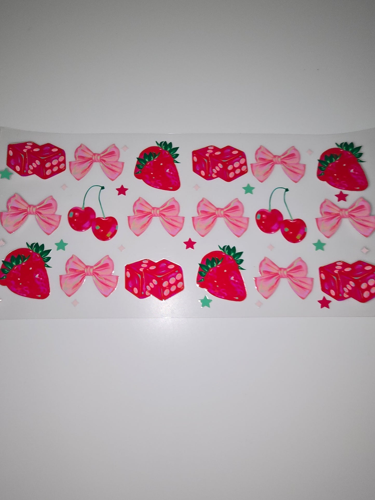 Strawberries & Cherry Bows
