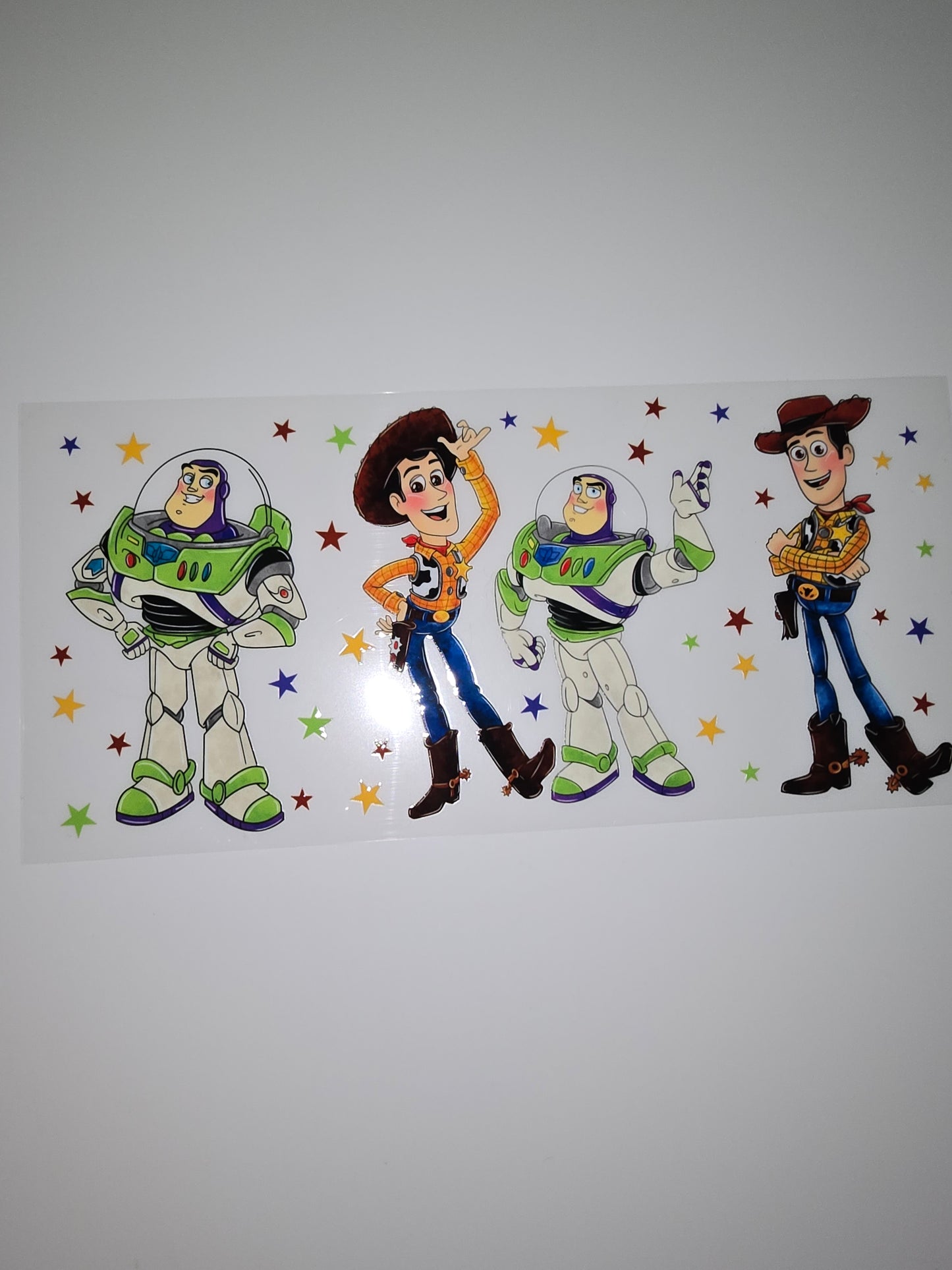 Cowboy, spaceman, and friends