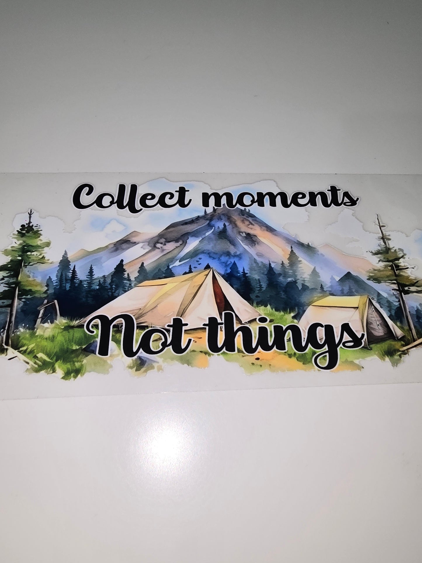 Collect moments, not things