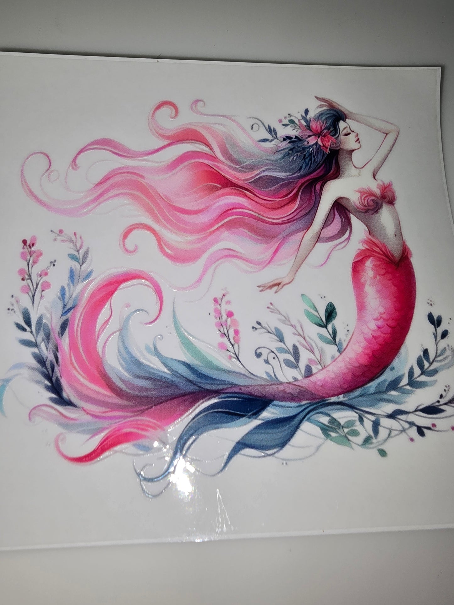 Pink mermaid