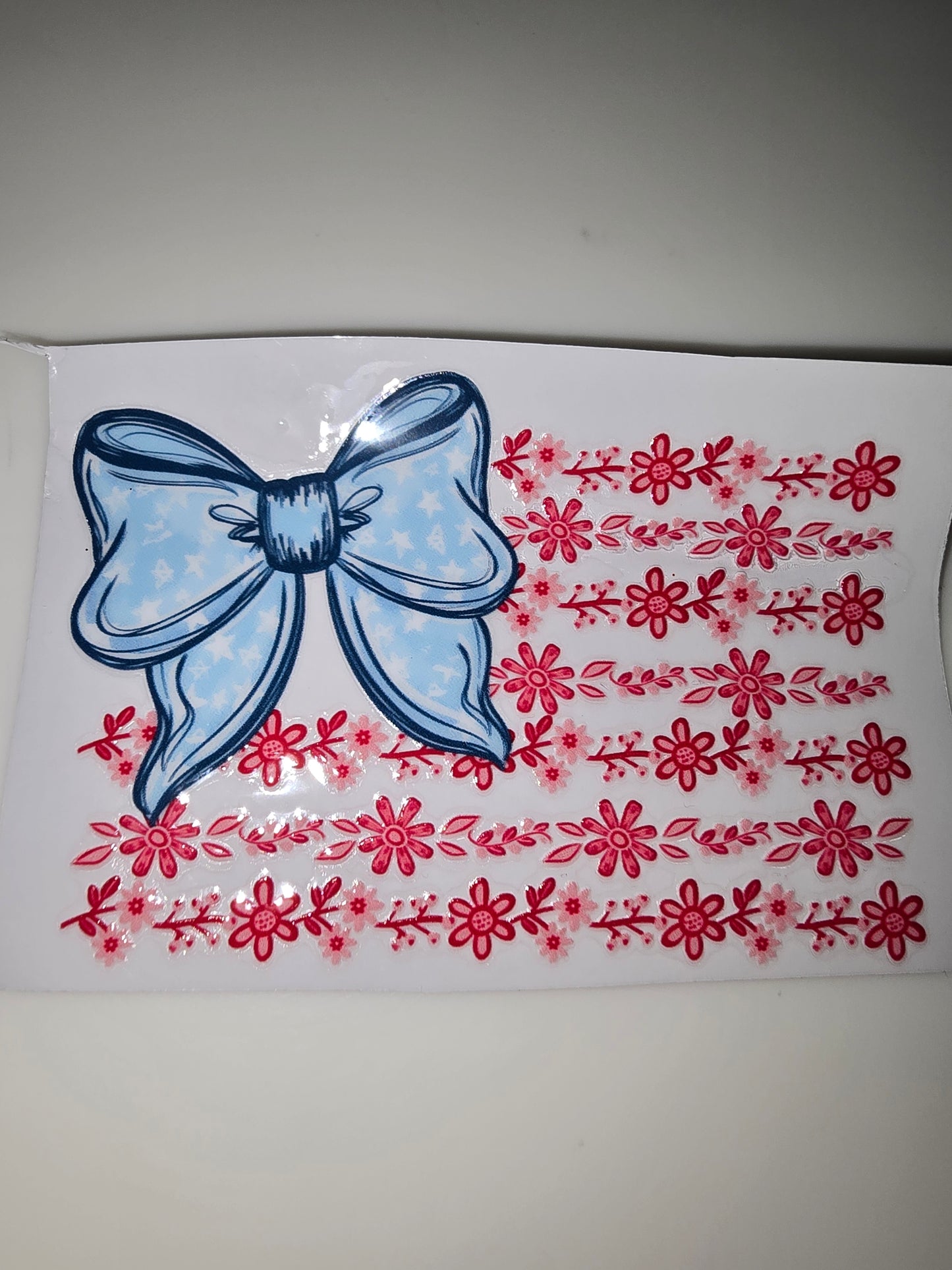 Flag with bow