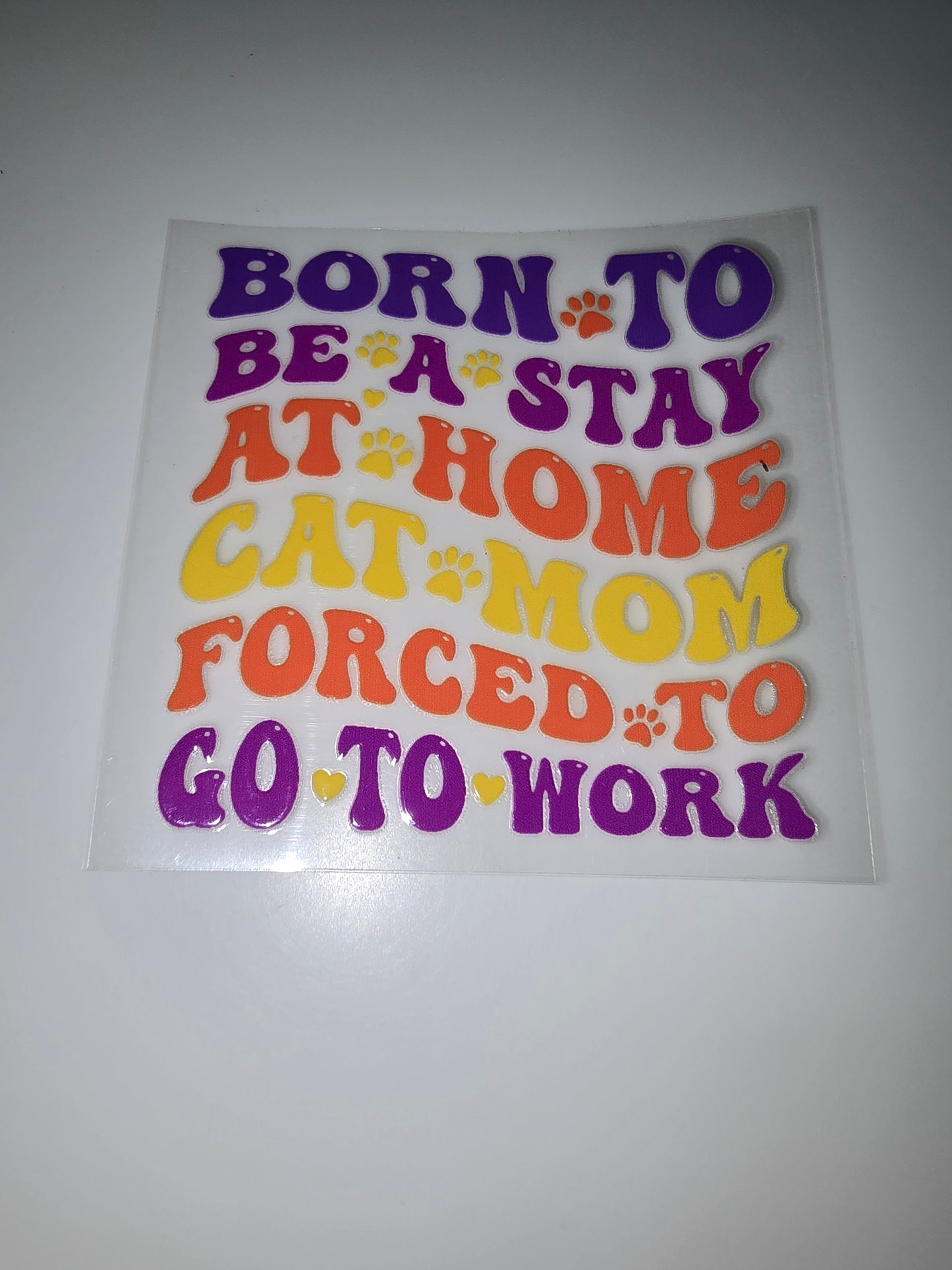 Born to be a stay at home cat mom, forced to go to work