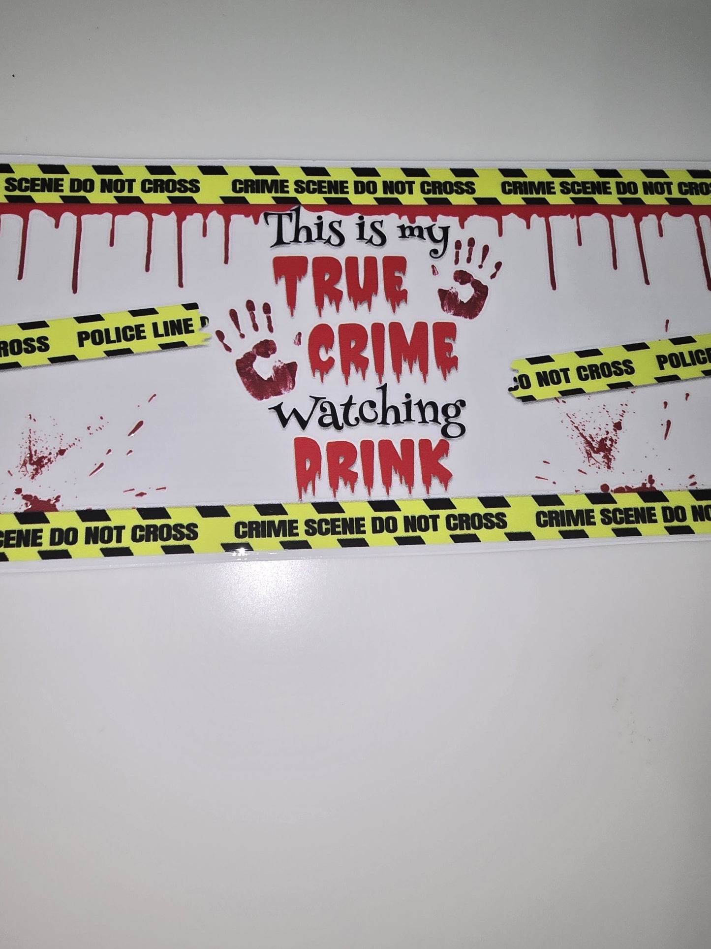 This is my true crime watching drink