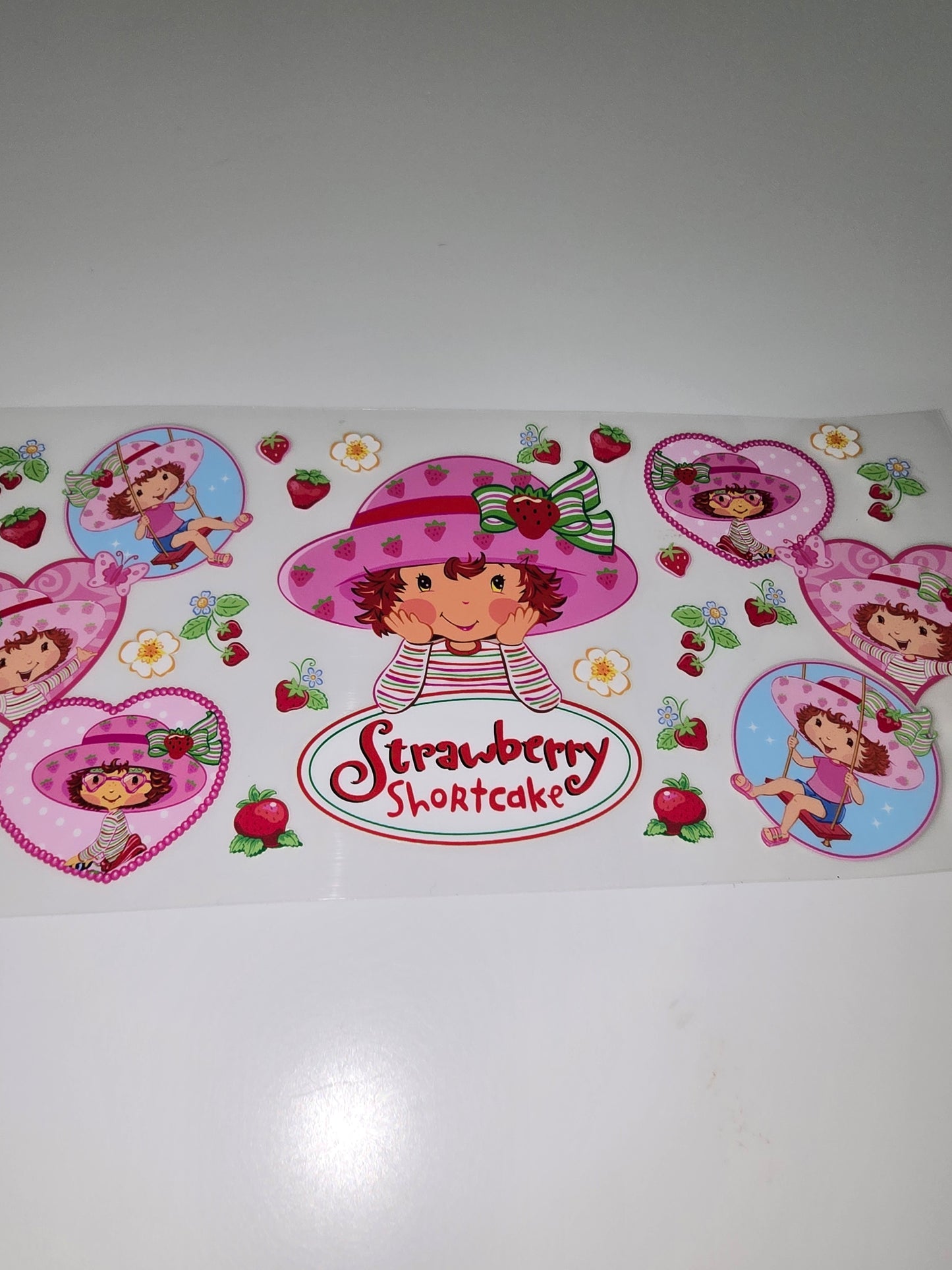 Strawberry having fun