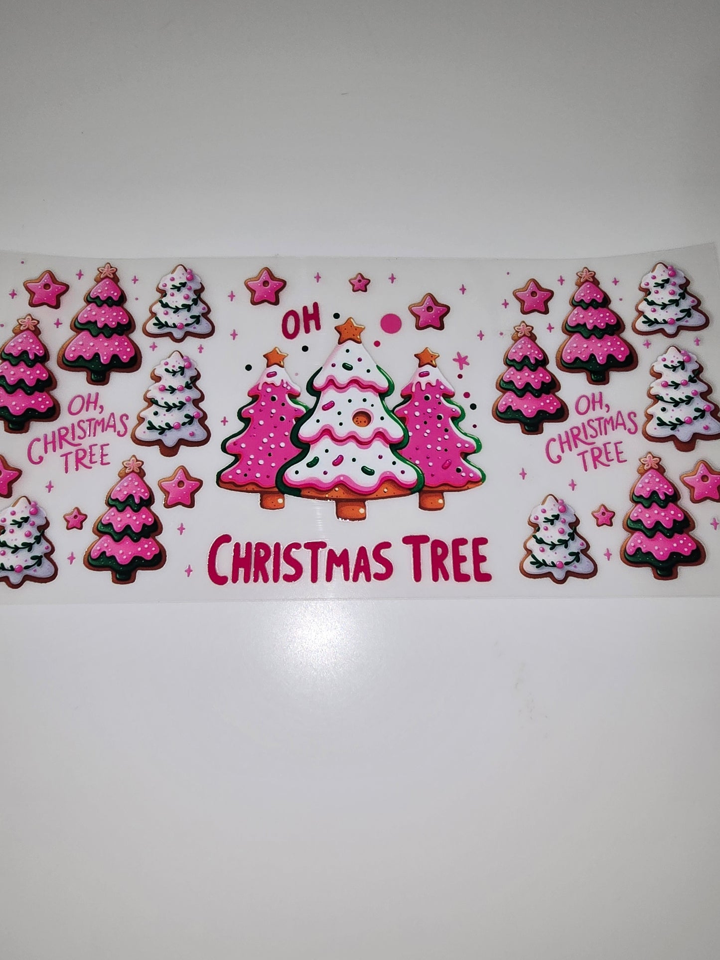 Oh Christmas Tree in Pink