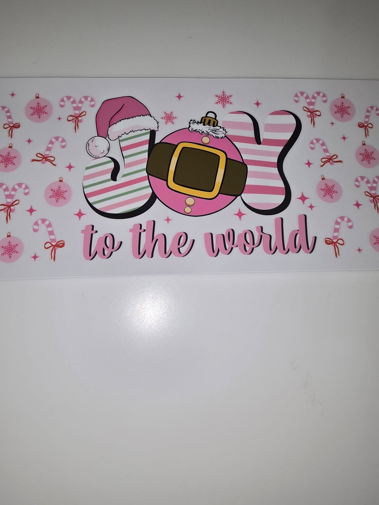 Joy to the world in pink