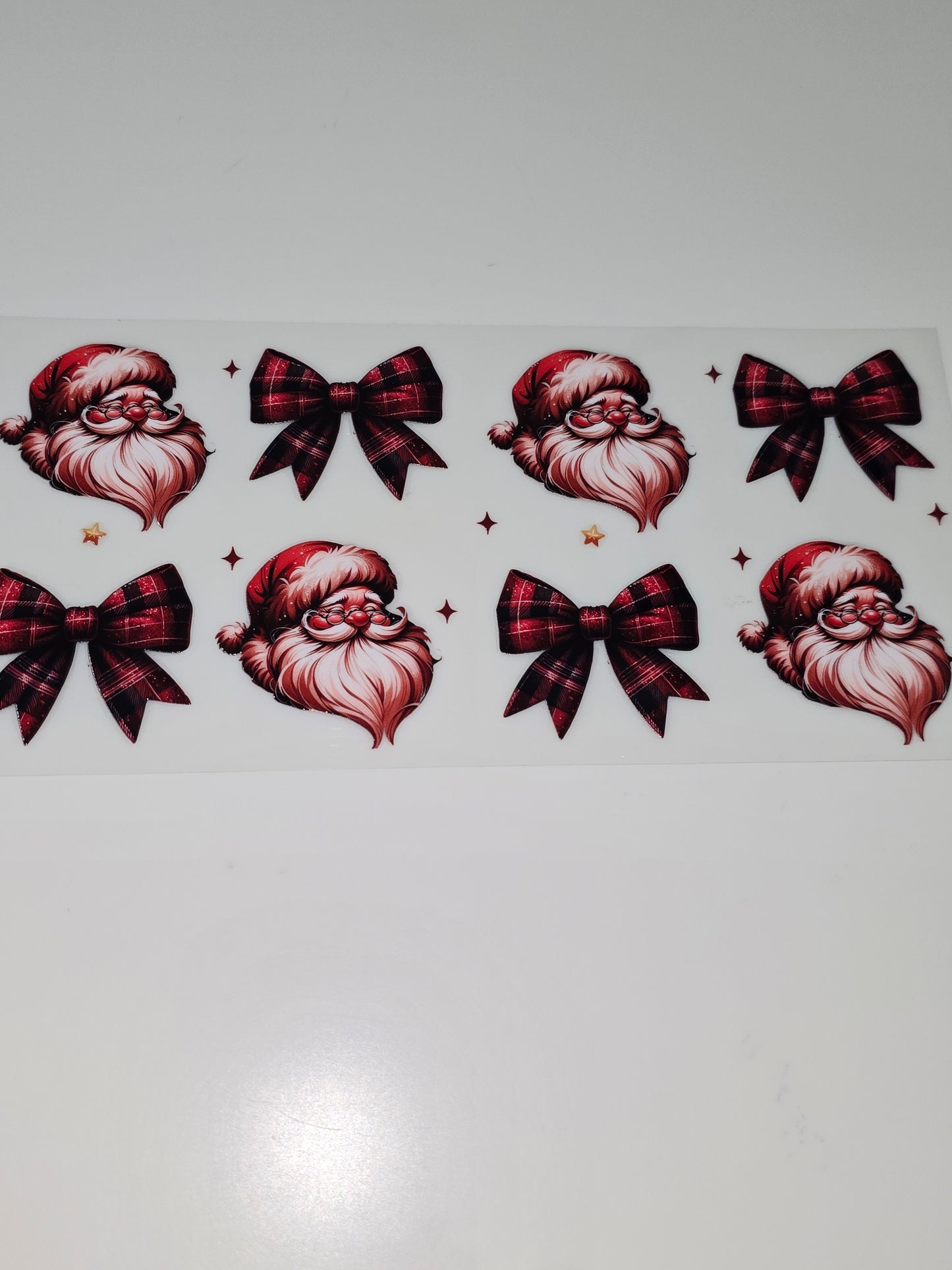 Vintage Santa & Bows