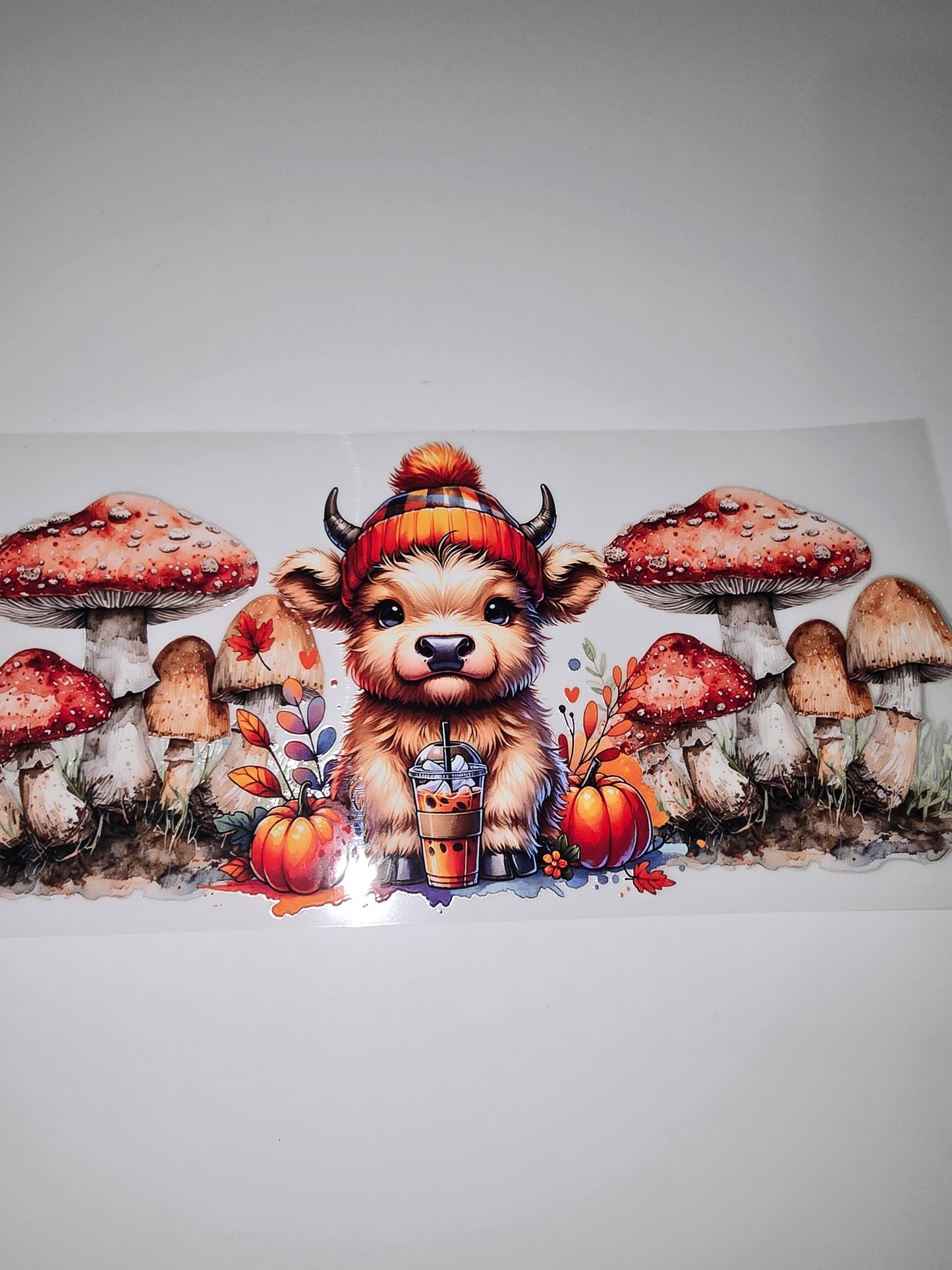 Cow & Mushrooms
