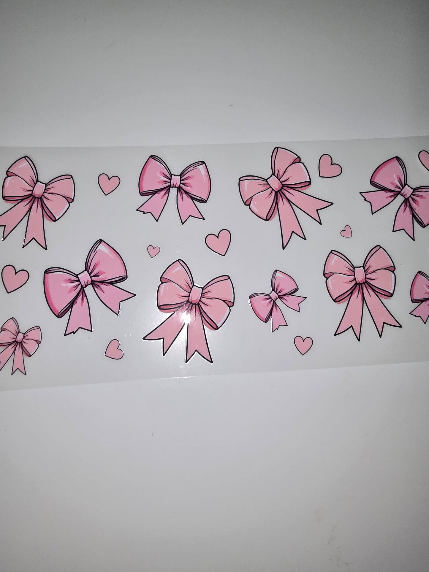 Light Pink Bows & Hearts