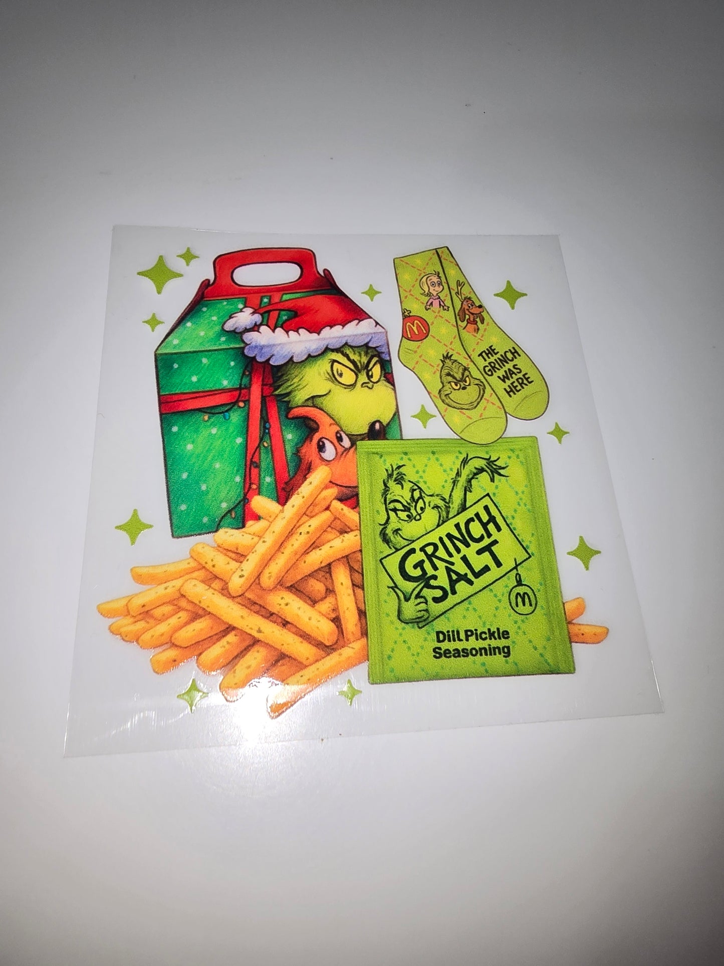 Grinch Fries & Salt McD's