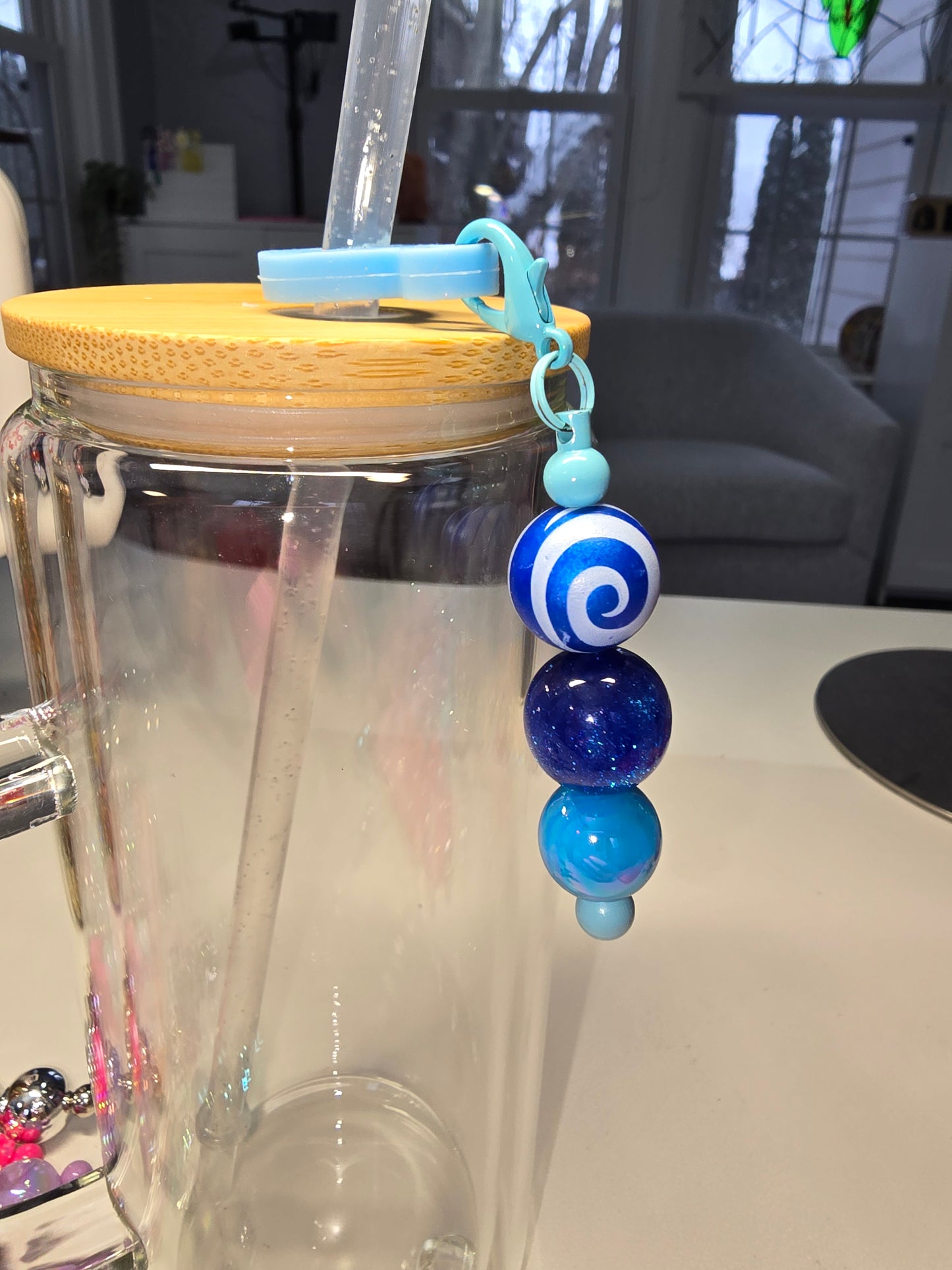Blueberry Hill Cup Charm