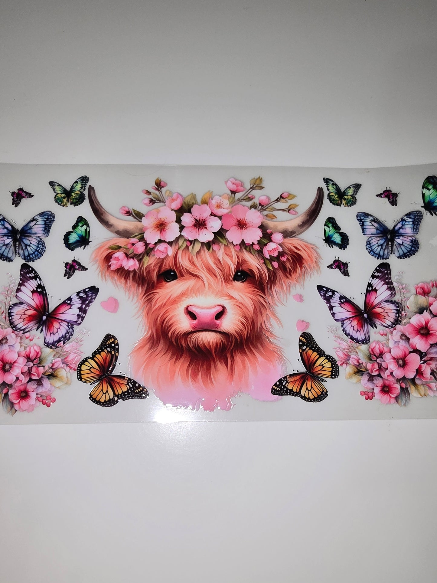 H Cow & Butterflies