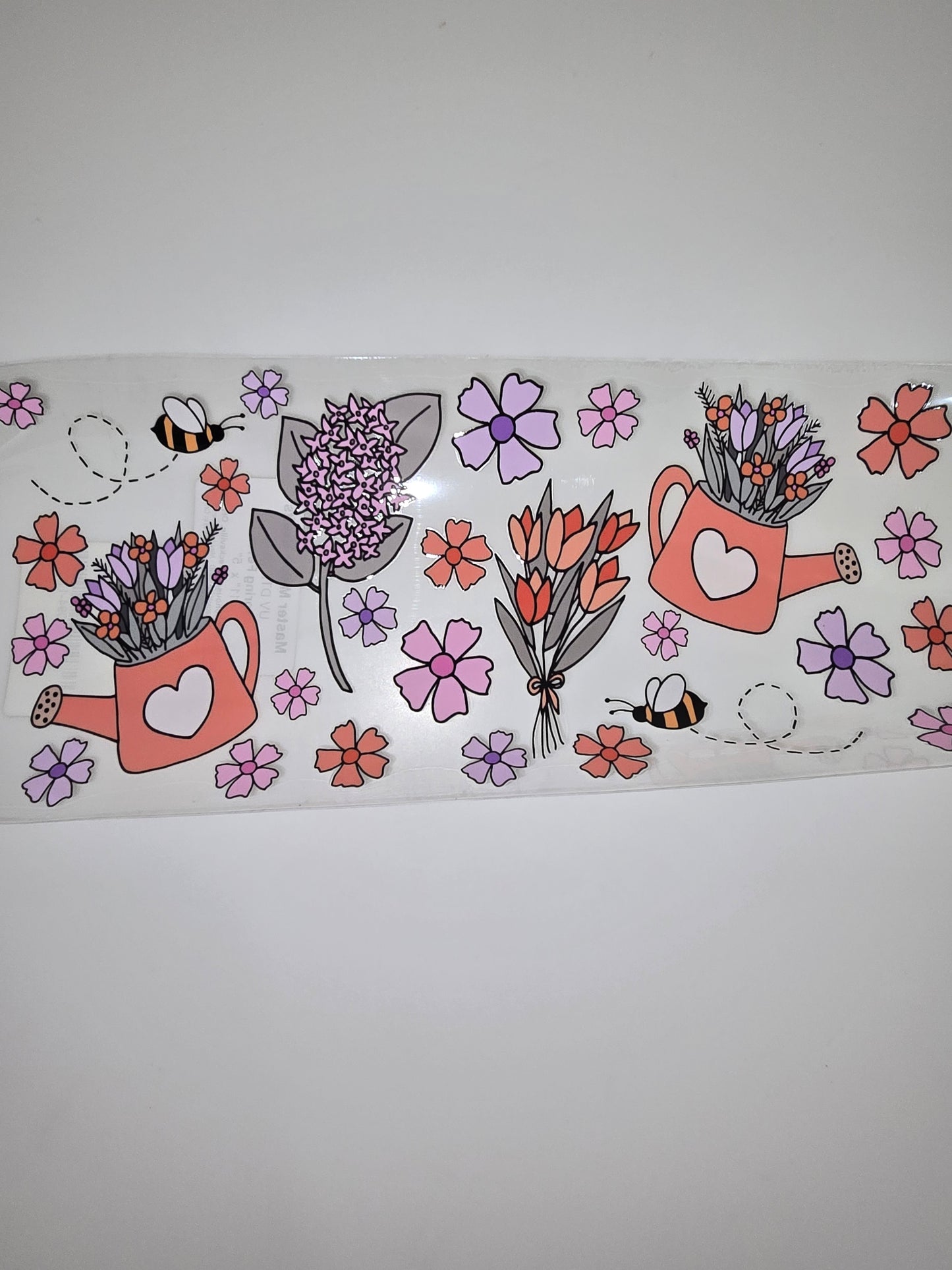 Bees, Watering Can, Flowers (30/40 oz)