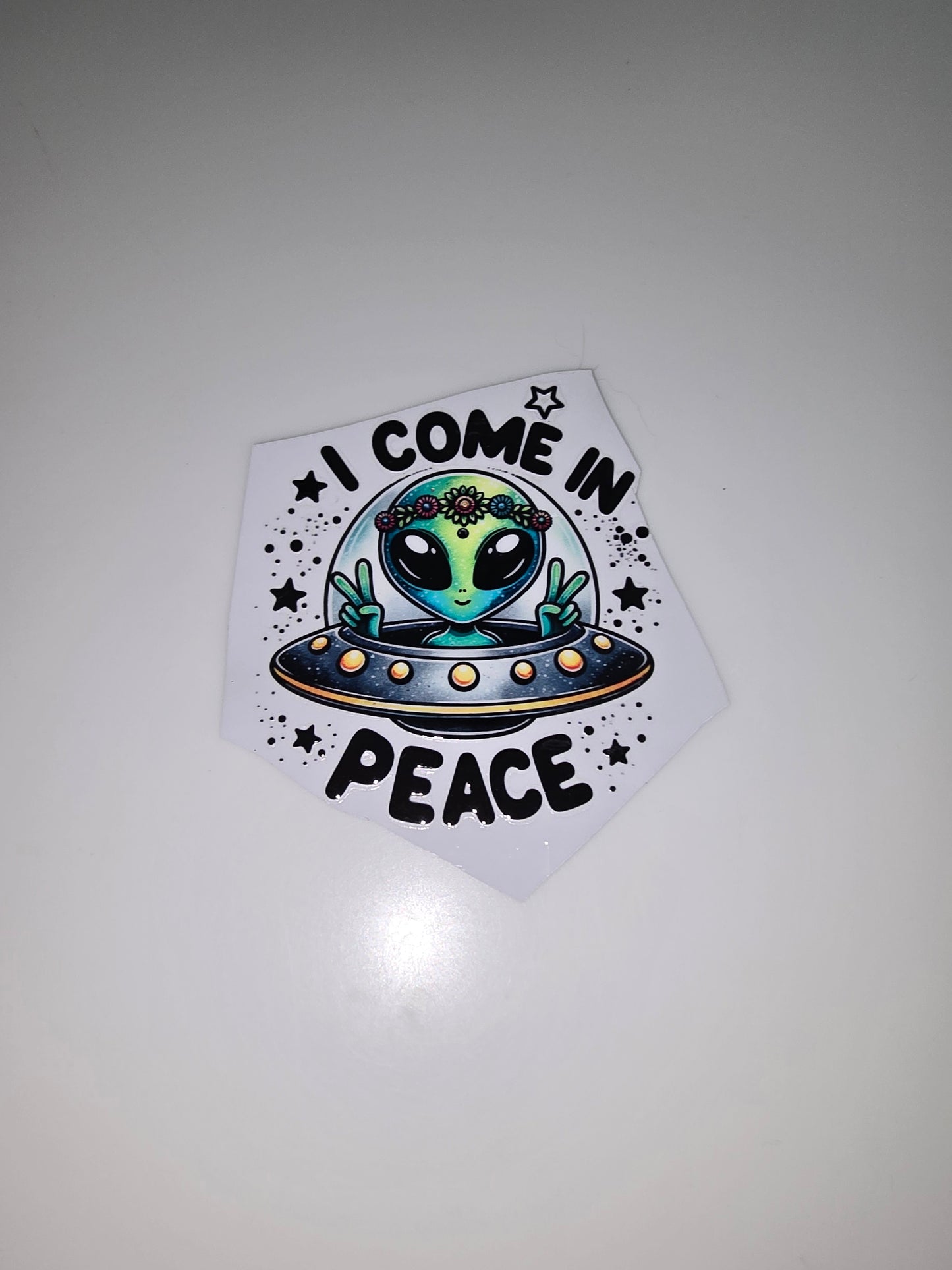 I come in peace