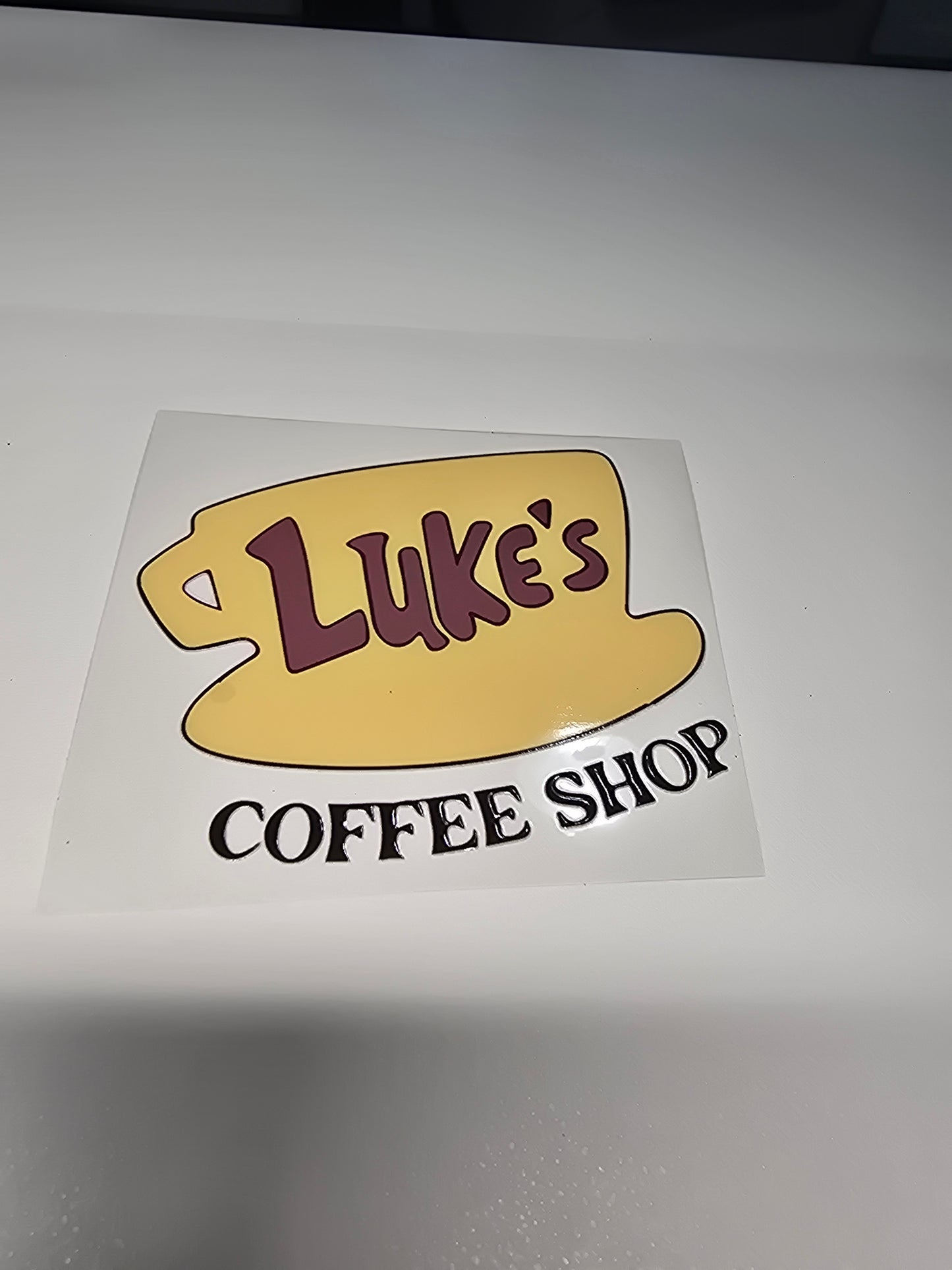 Luke's Coffee Shop Logo GG