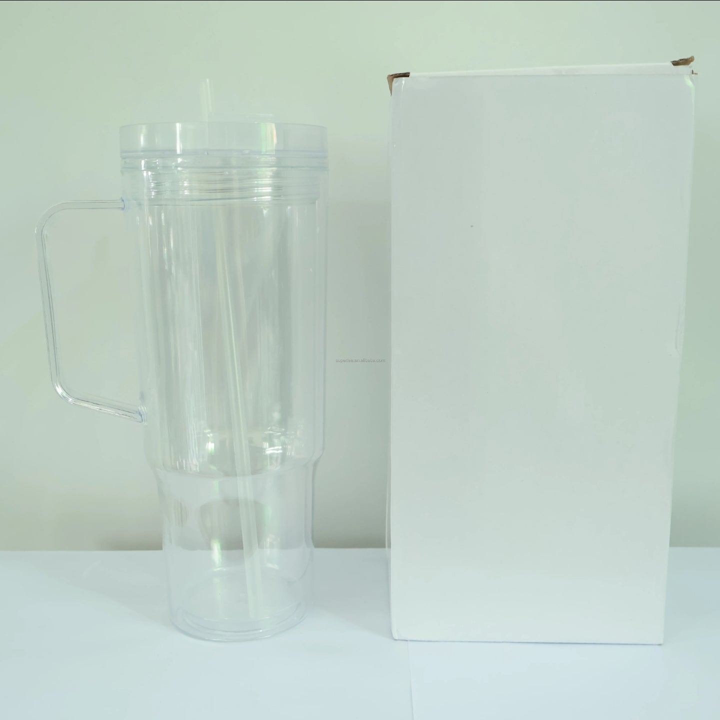 40 oz Acrylic Tumbler with Handle