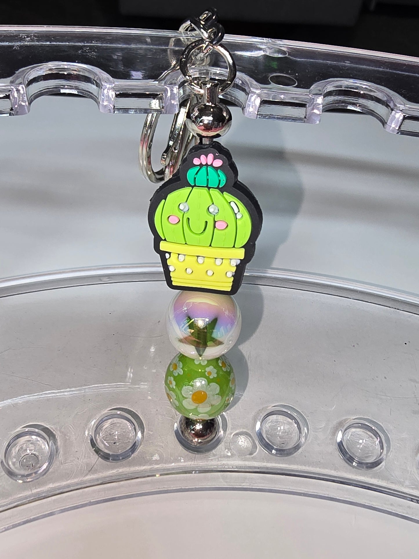 Avacado Green key chain