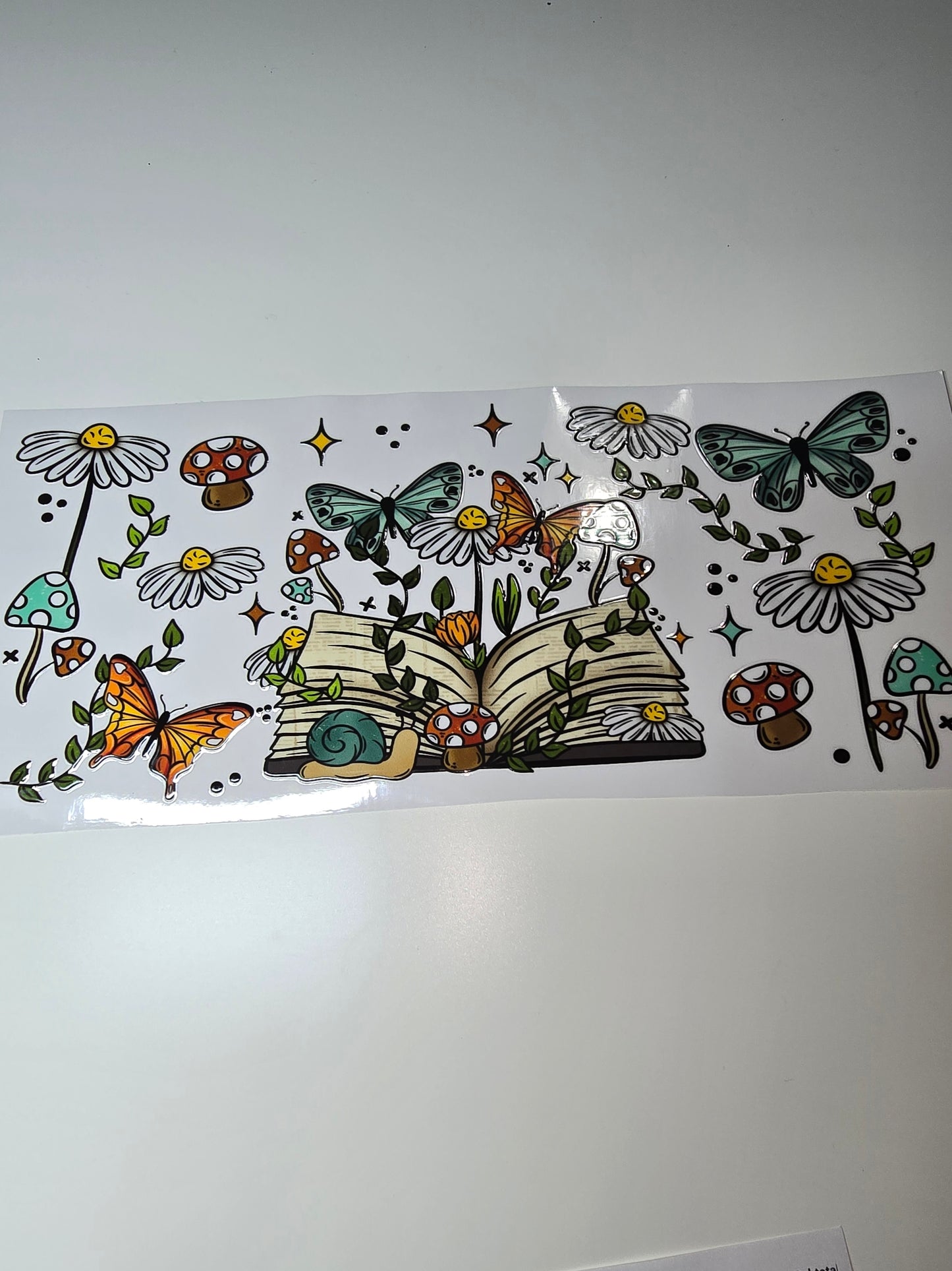 Book, Butterflies, & Mushrooms