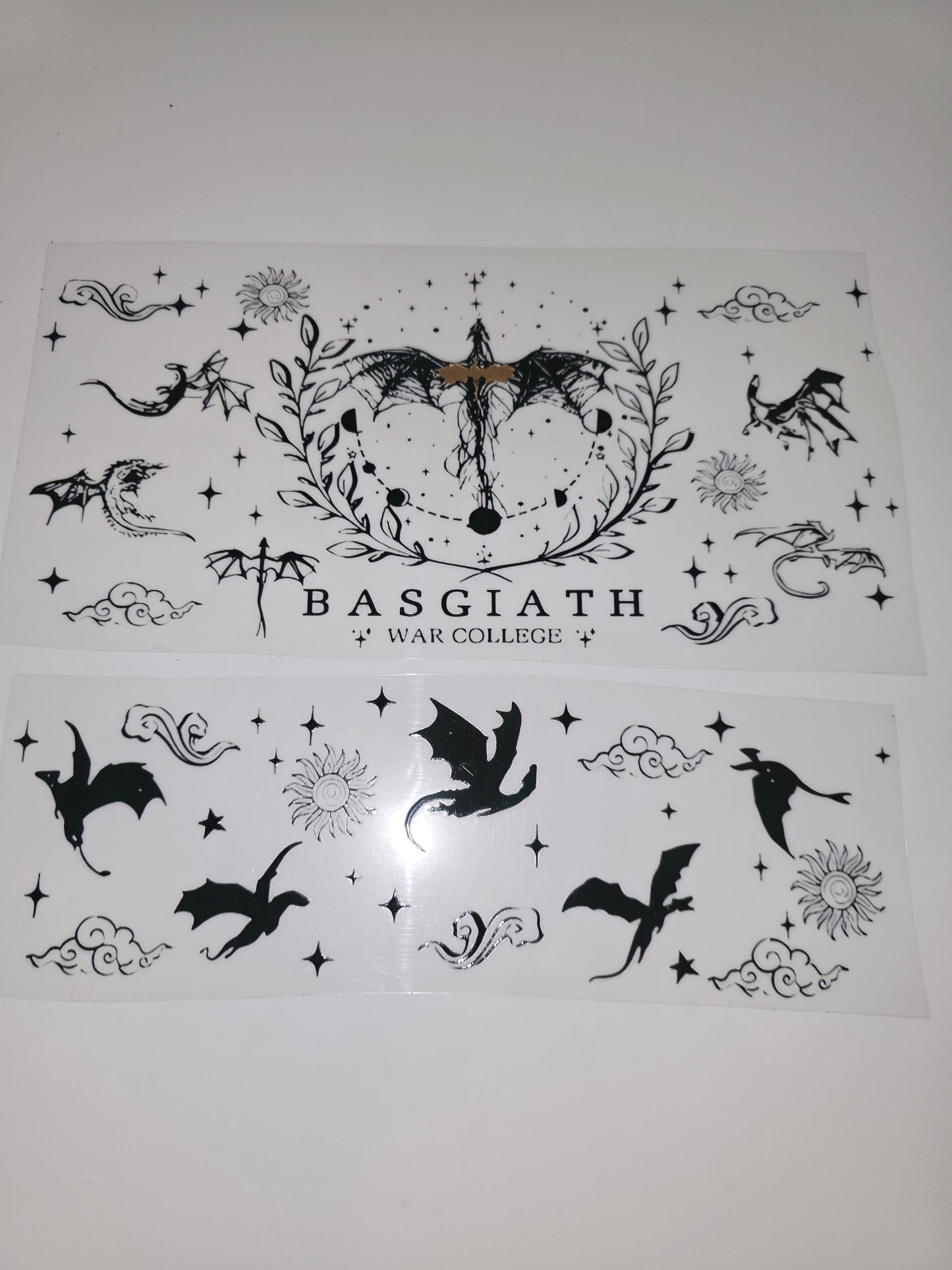 Basgaith War College 40 oz sticker