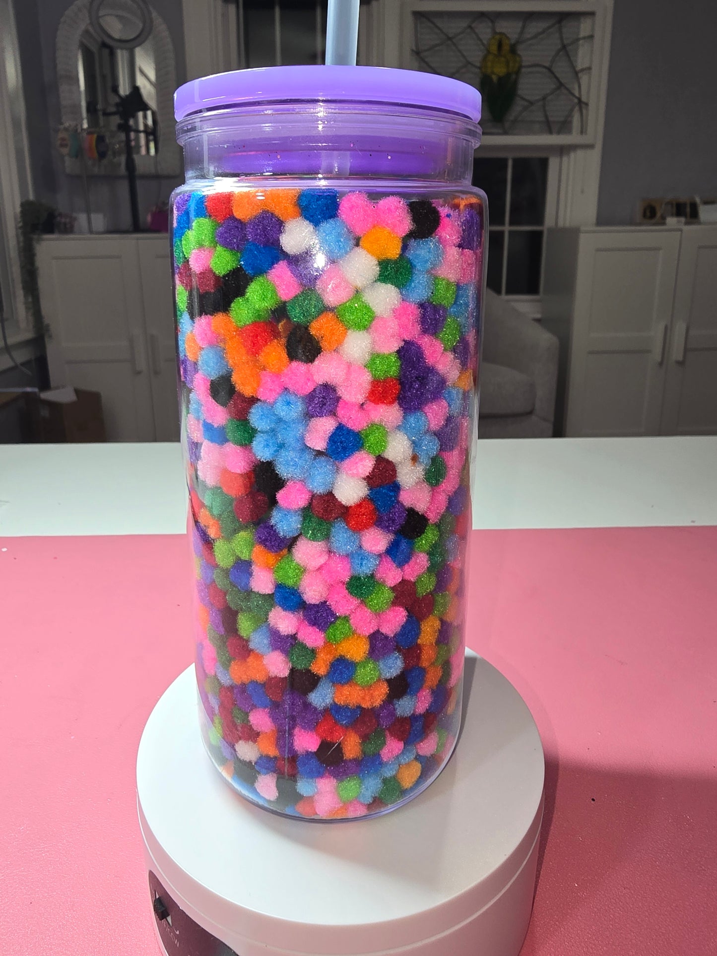 PomPom 16 oz Acrylic Tumbler