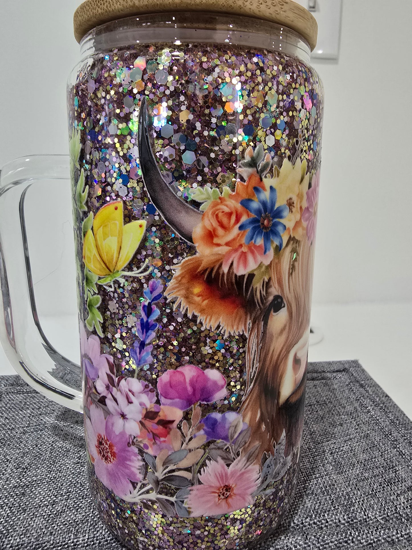 Highland Cow Tumbler