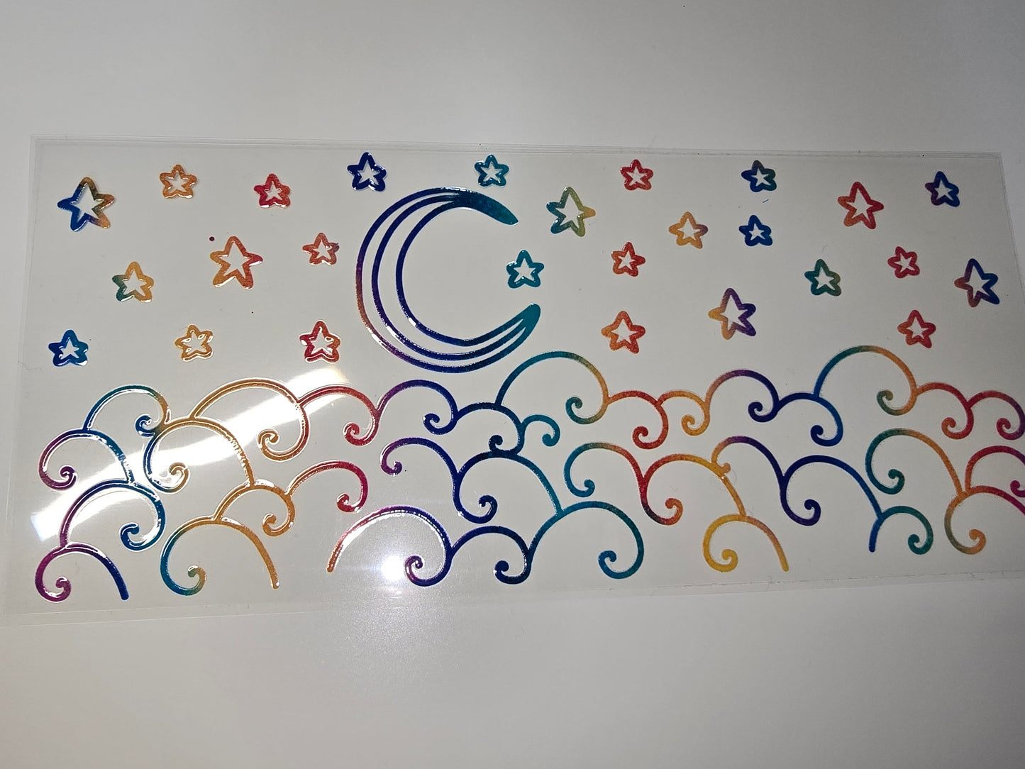 Rainbow Moon & Stars