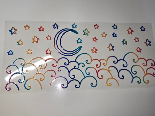 Rainbow Moon & Stars