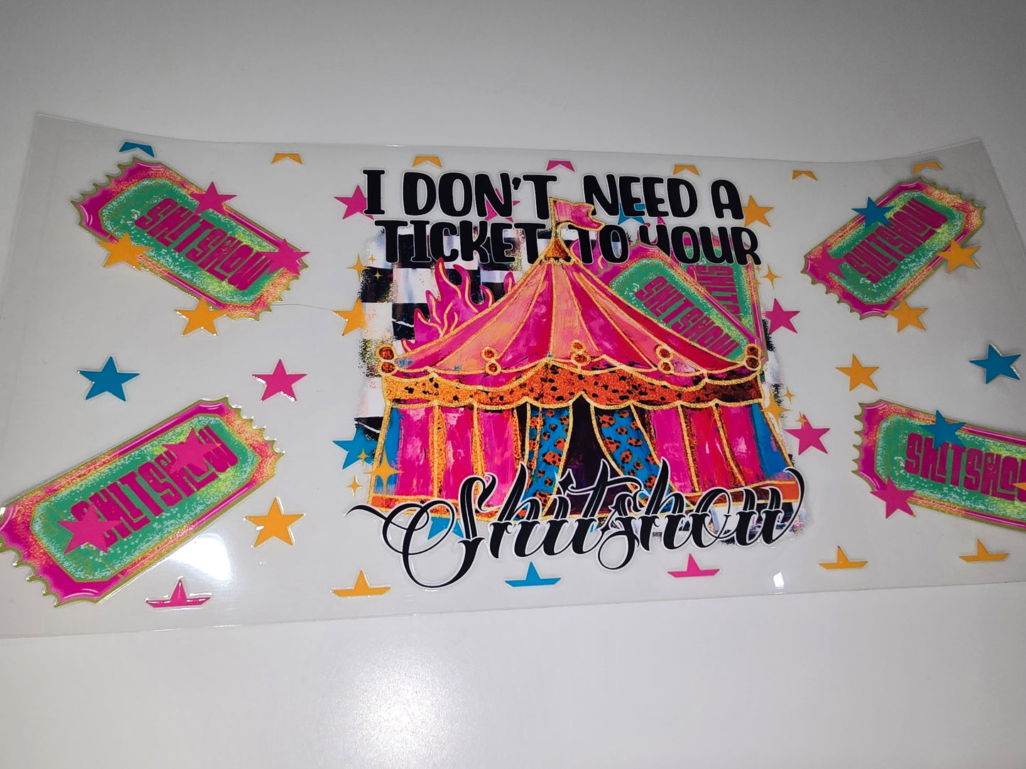 I Don't Need a Ticket to Your Shitshow