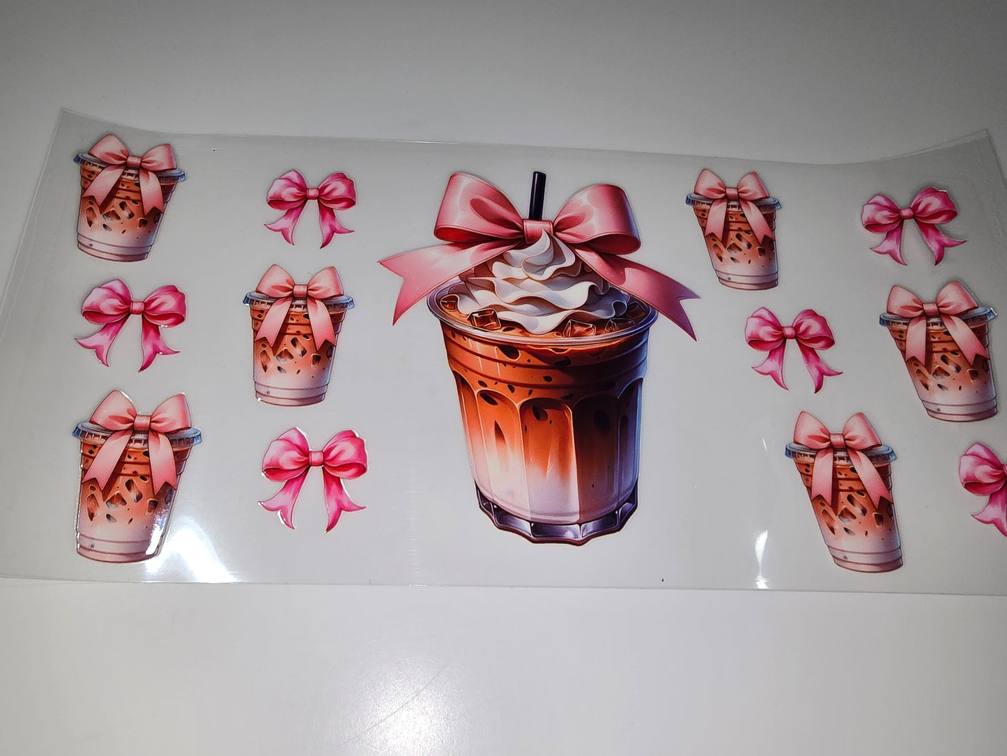 Girly Ice Coffee  & Bows