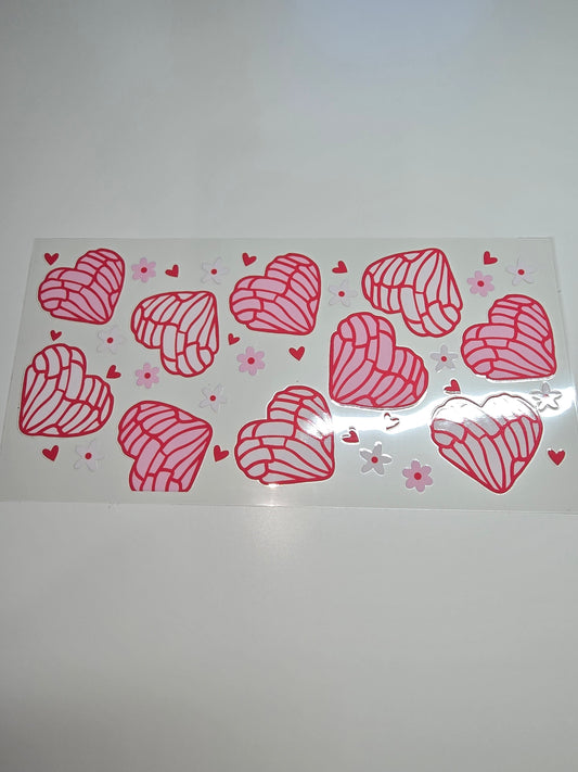 Candy pink hearts