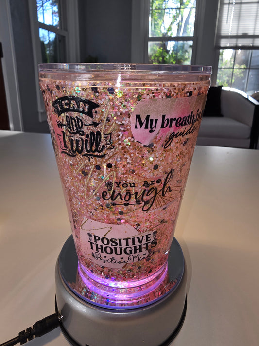 12 oz Acrylic Tumbler.  "She is..."