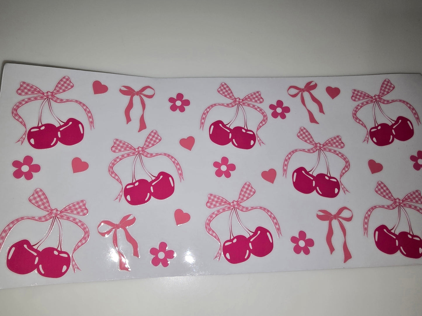 Pink Cherries & Bows