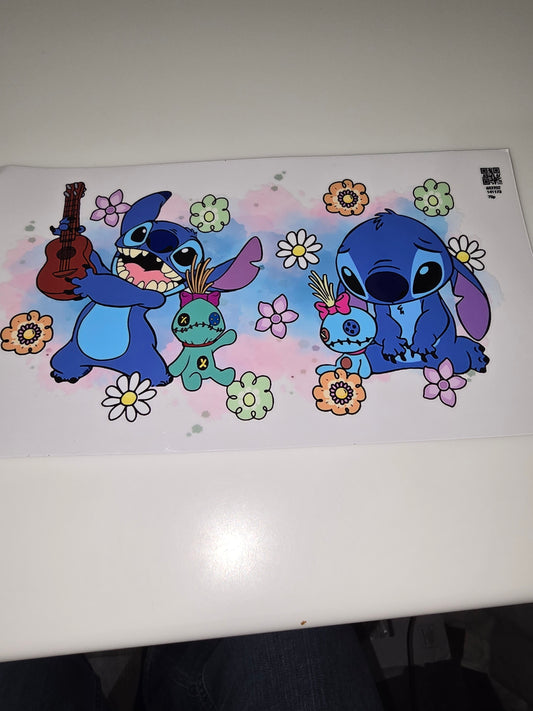Blue Animal & Guitar