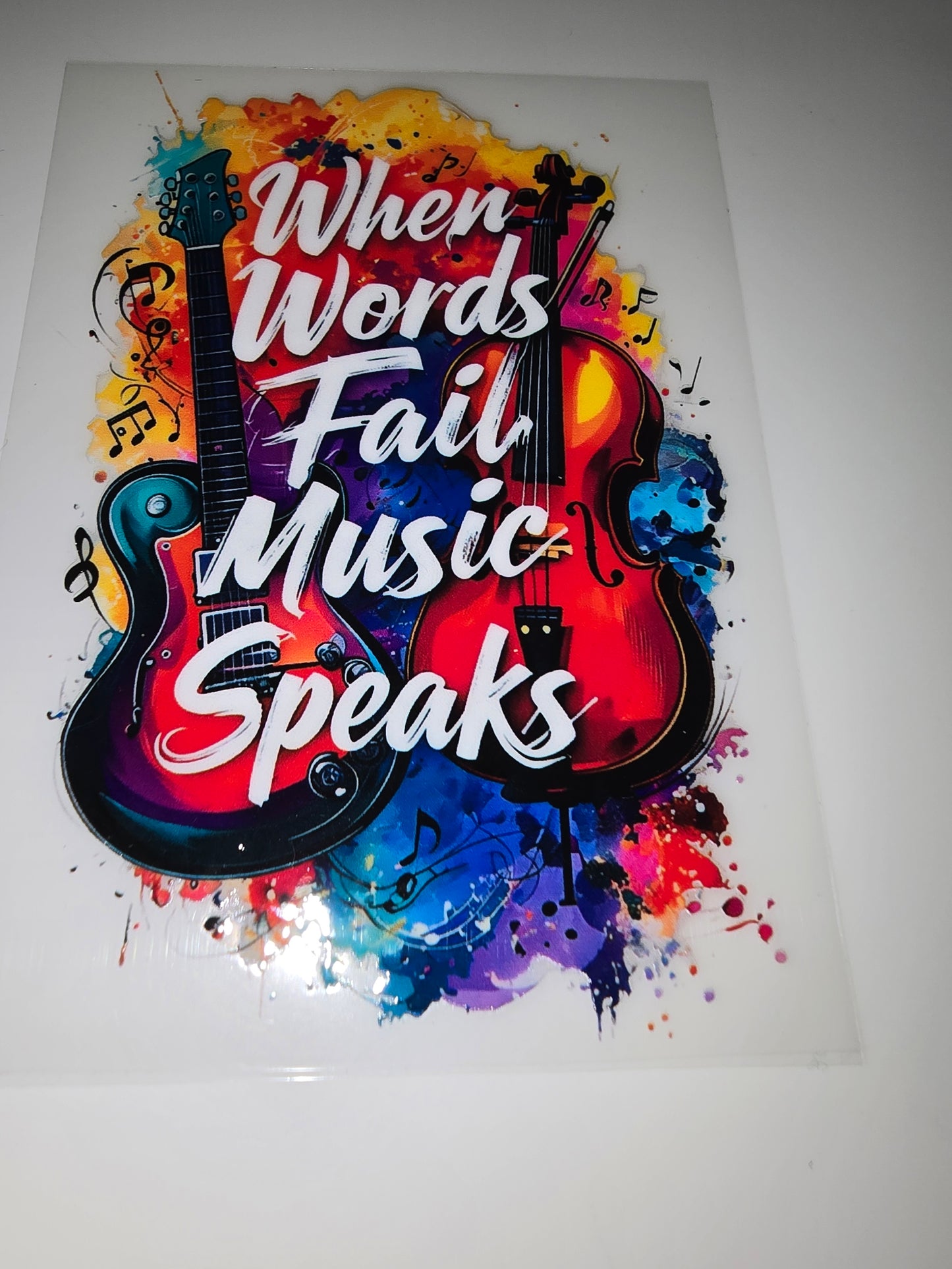 When words fail music speaks
