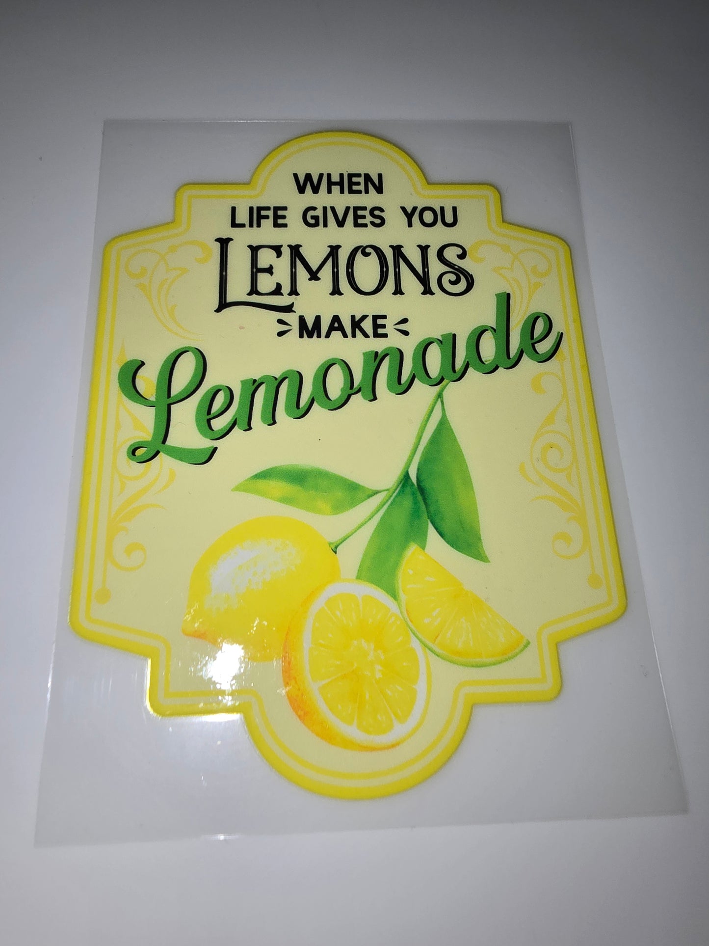 When life gives you lemons