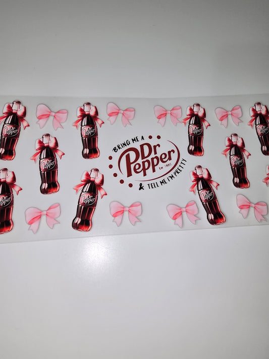 Dr. Pepper & Pink Bows