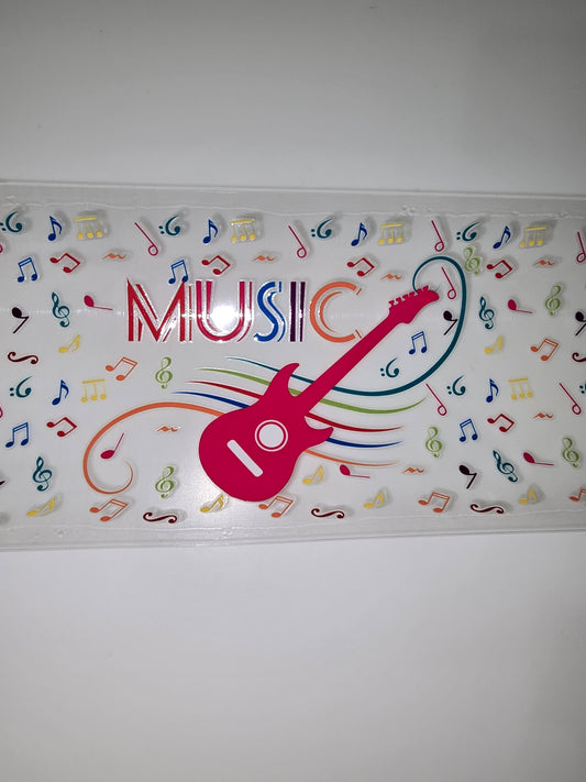 Colorful music & guitars