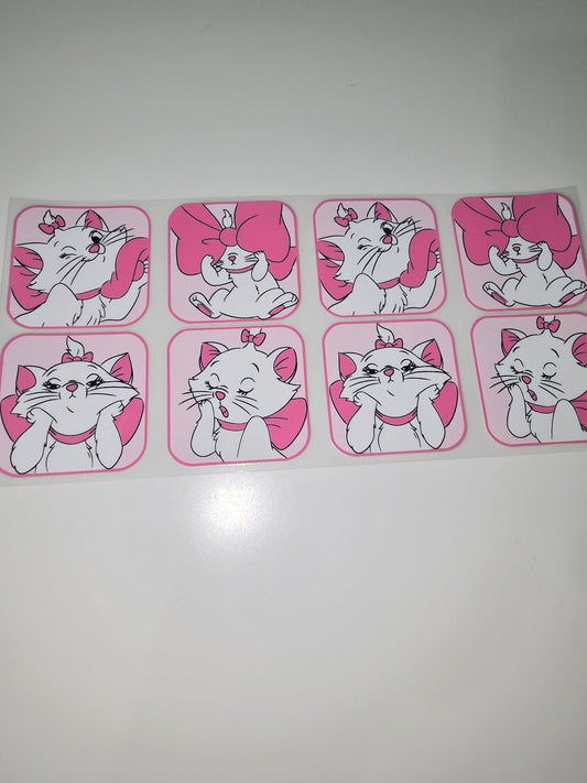 Cat in frames
