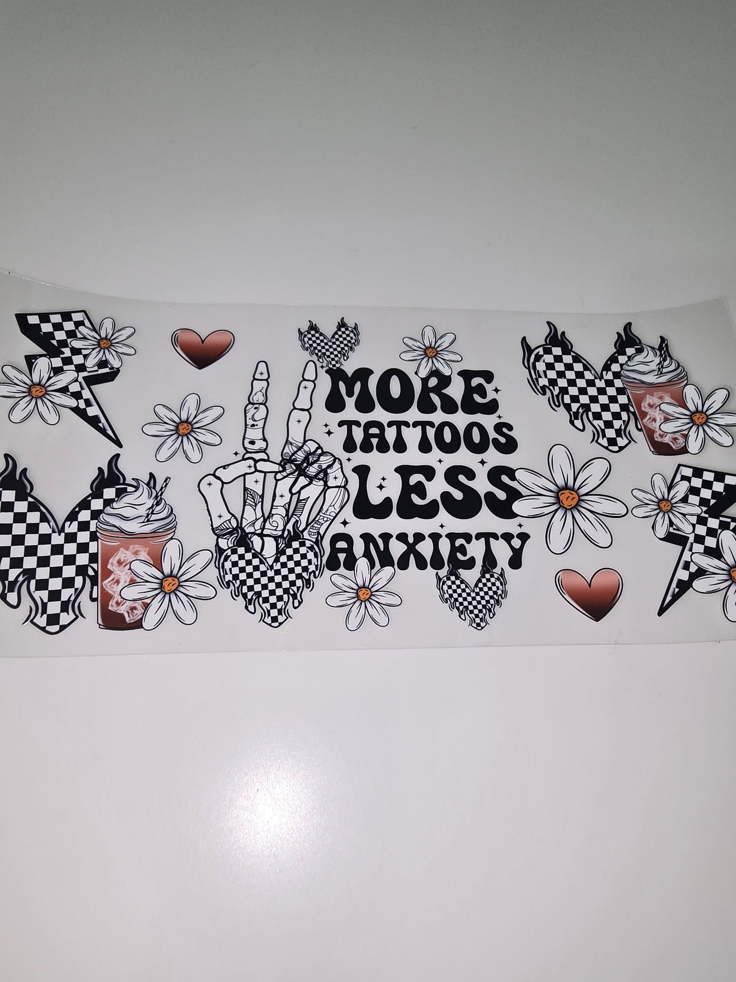 More tattoos, less anxiety