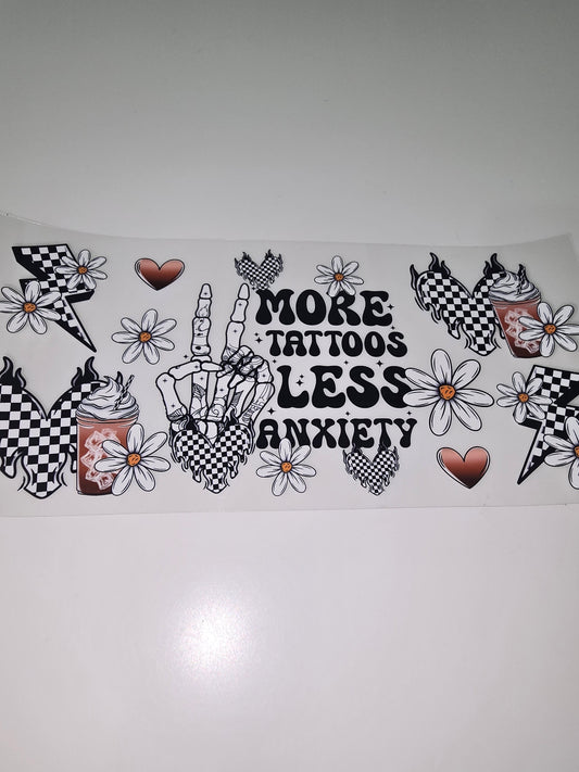 More tattoos, less anxiety