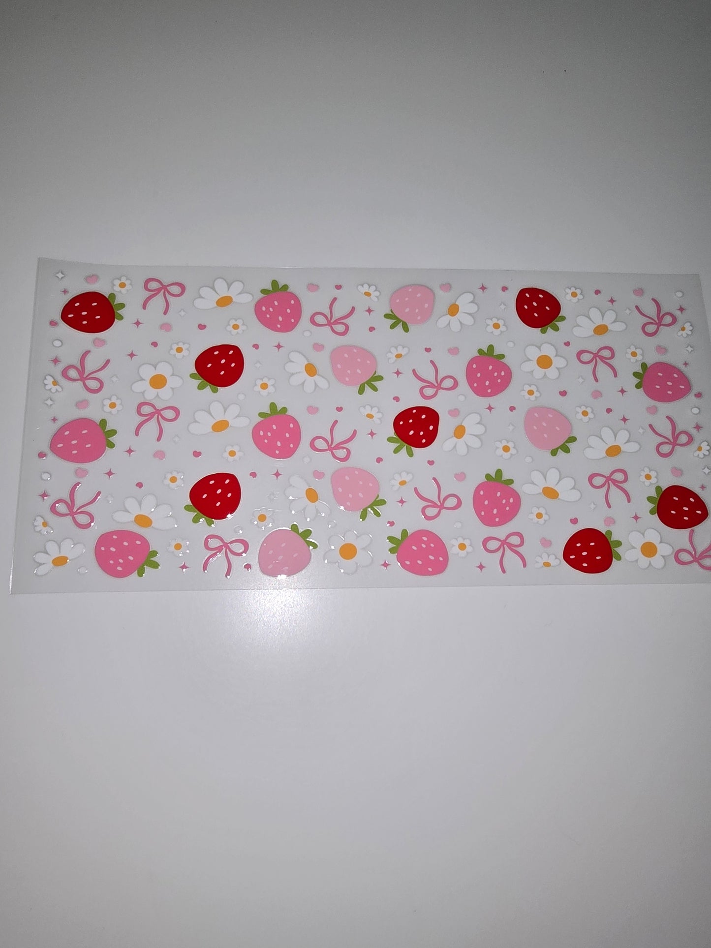 Pink & Red Strawberries & Bows