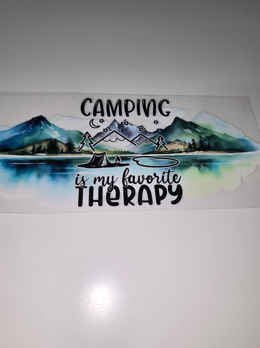 Camping is my favorite therapy