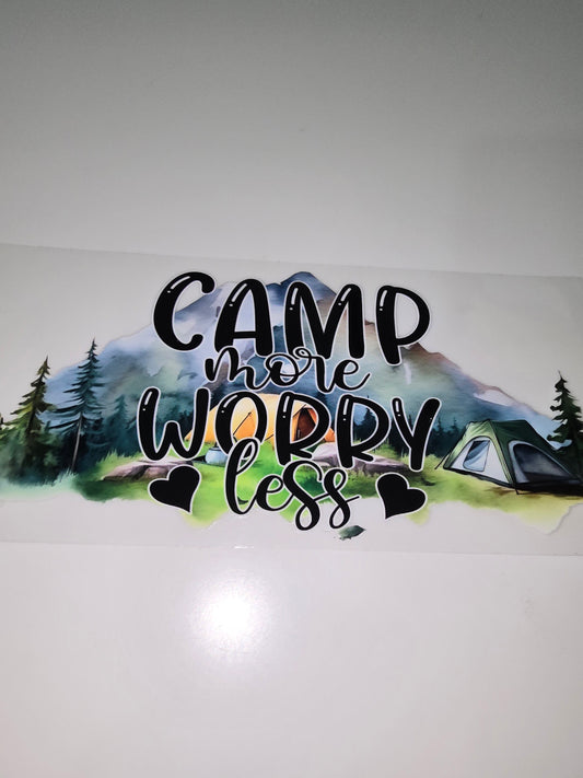 Camp more, worry less