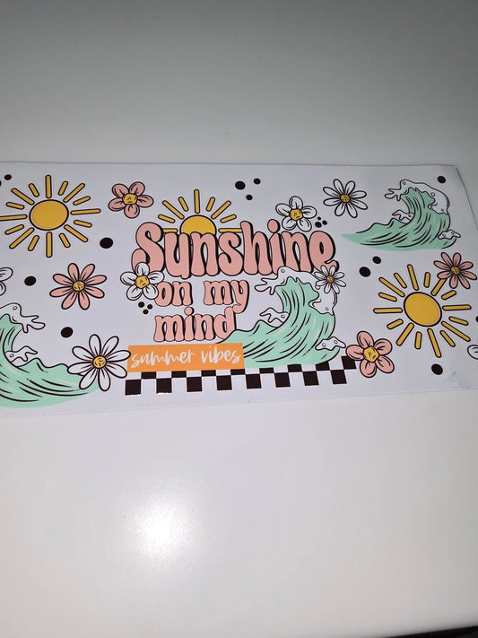 Sunshine on my mind