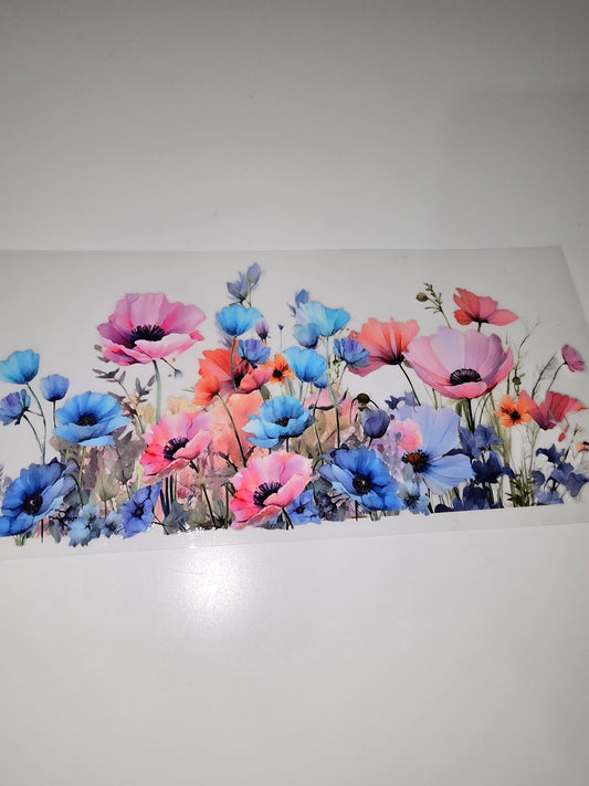 Watercolor wildflower 3