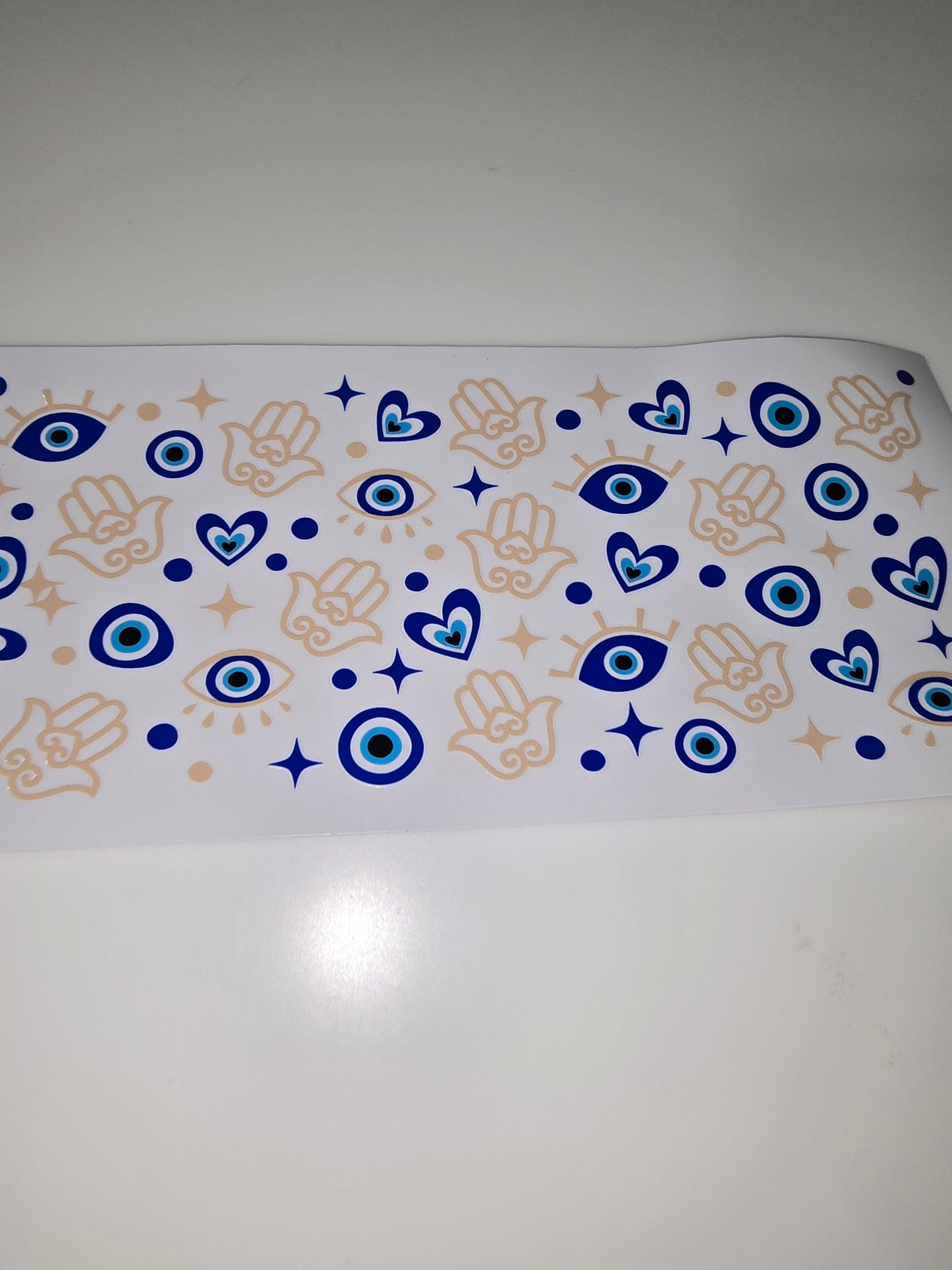 Evil eye and hearts