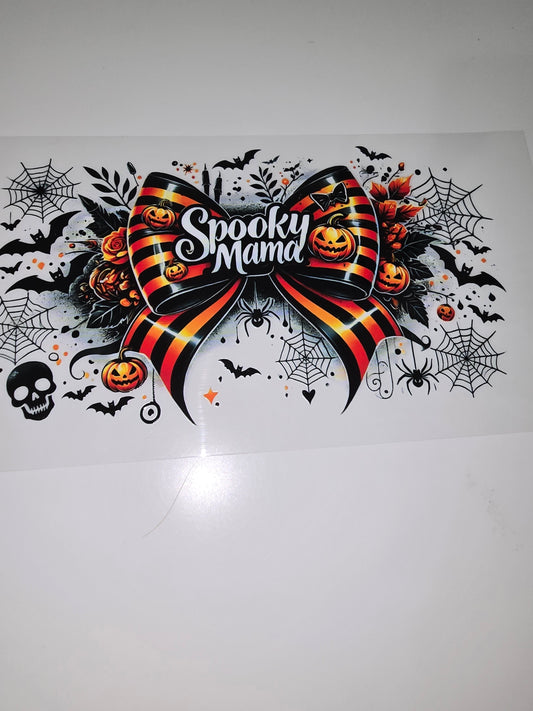 Spooky Mama bow